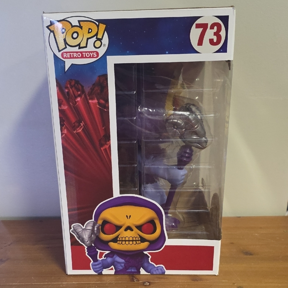 Funko Pop! Retro Toys Skeletor Figure - Purple, Yellow, Red - Picture 2 of 6